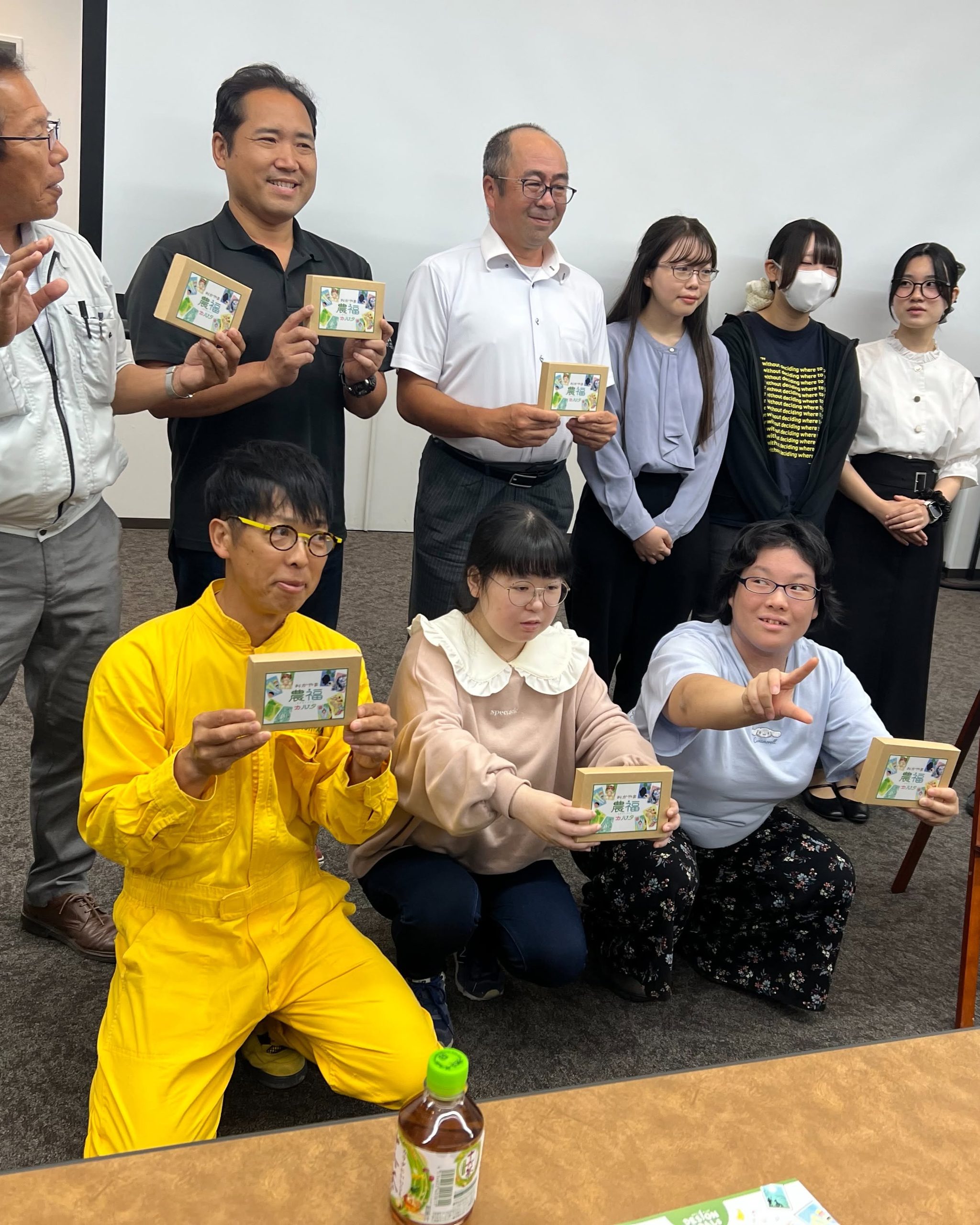 農福カルタ完成発表会